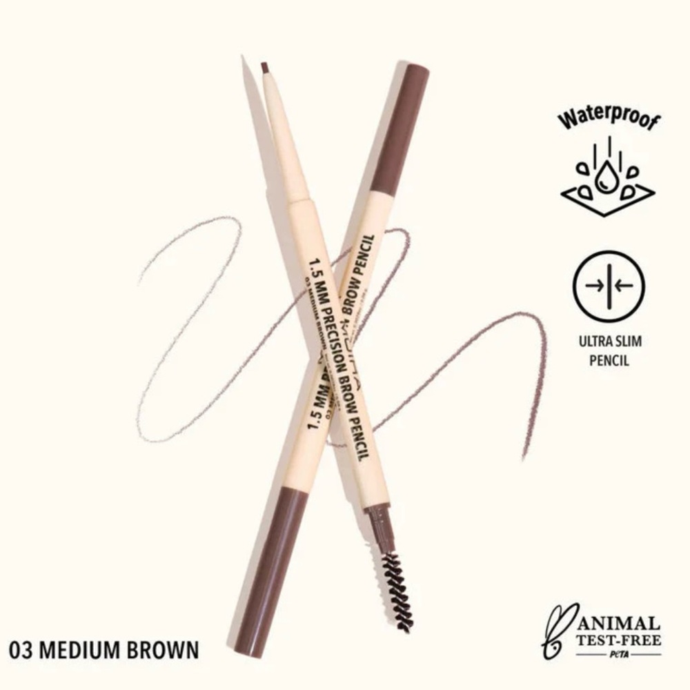 Beauty Creations Precision Brow Pencil - Medium Brown